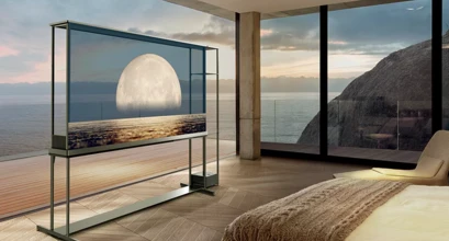 ПРОЗРАЧНЫЙ БЕСПРОВОДНОЙ 4K OLED-ТЕЛЕВИЗОР